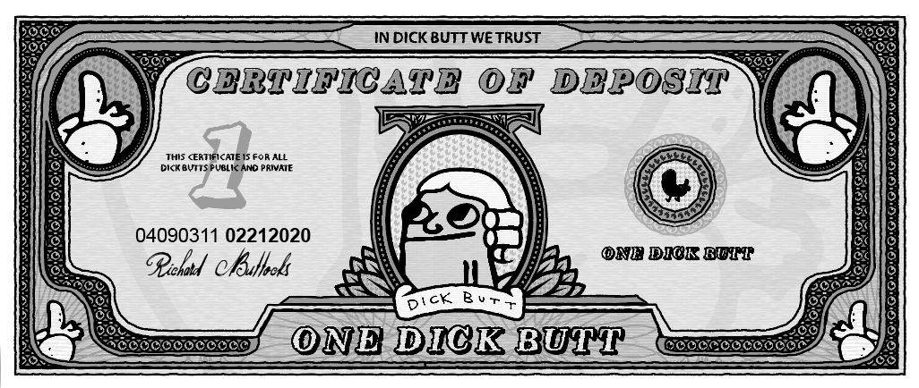 Dick Butt Dollar